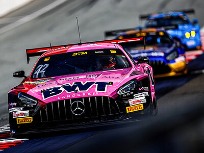 AMG GT3 Rennfahrzeug in der DTM