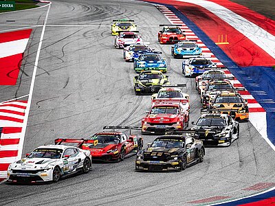 Foto des ADAC GT Masters Rennens am Red Bull Ring